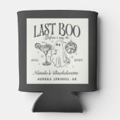 Rafraîchisseur Pour Canette Last Boo Before I Do Bachelorette Halloween Party (Dos)