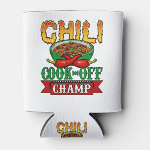 Rafraîchisseur Pour Canette Lauréat du concours Chili Cook Off Champ