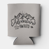 Rafraîchisseur Pour Canette L'aventure cool attend l'art du mot (Devant)