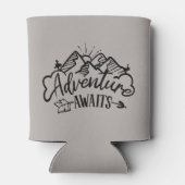 Rafraîchisseur Pour Canette L'aventure cool attend l'art du mot (Dos)