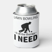 Rafraîchisseur Pour Canette Lawn Bowling is my therapy-RGp8w (Can devant)