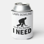 Rafraîchisseur Pour Canette Lawn Bowling is my therapy-RGp8w (Can Dos)