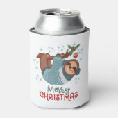 Rafraîchisseur Pour Canette Lazy Sloth Noël (Can devant)