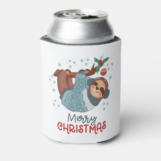 Rafraîchisseur Pour Canette Lazy Sloth Noël (Can Dos)