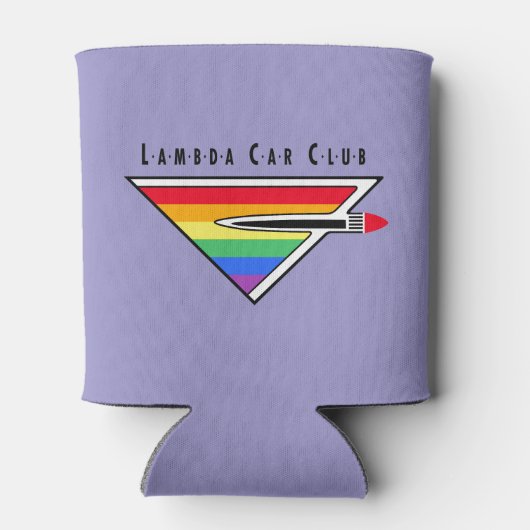 Rafraîchisseur Pour Canette LCCI DelVal Can Coozy (Lavande) (Dos)