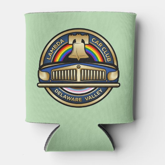 Rafraîchisseur Pour Canette LCCI DelVal Can Coozy (Vert clair) (Devant)