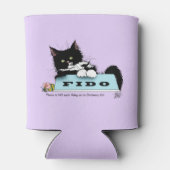 Rafraîchisseur Pour Canette Le bol de Tuxedo Cat Dog (Dos)