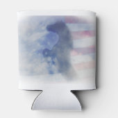 Rafraîchisseur Pour Canette Le cheval patriotique peut se refroidir (Dos)