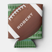 Rafraîchisseur Pour Canette Le design de football peut refroidir (Devant)