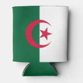Rafraîchisseur Pour Canette Le drapeau algérien patriotique peut refroidir (Devant)