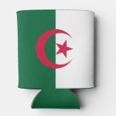Rafraîchisseur Pour Canette Le drapeau algérien patriotique peut refroidir (Dos)