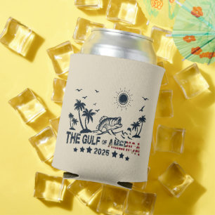 Rafraîchisseur Pour Canette Le drapeau américain patriotique du golfe d'Amériq