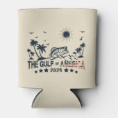 Rafraîchisseur Pour Canette Le drapeau américain patriotique du golfe d'Amériq (Devant)