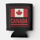 Rafraîchisseur Pour Canette Le drapeau canadien patriotique peut refroidir pou (Dos)