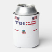 Rafraîchisseur Pour Canette Le drapeau de Trump 2024 ramènera l'Amérique aux h (Can devant)