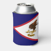 Rafraîchisseur Pour Canette Le drapeau des Samoa américaines patriotiques peut (Can Dos)