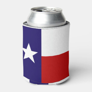 Rafraîchisseur Pour Canette Le drapeau du Texas peut refroidir