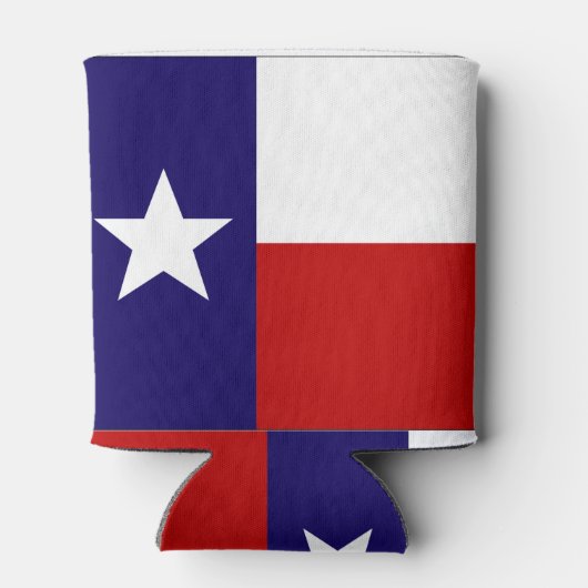 Rafraîchisseur Pour Canette Le drapeau du Texas peut refroidir (Dos)