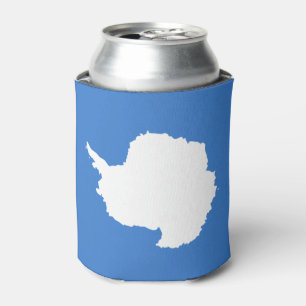 Rafraîchisseur Pour Canette Le drapeau Patriotique Antarctique peut se refroid