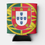 Rafraîchisseur Pour Canette Le drapeau portugais peut refroidir (Devant)