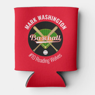Rafraîchisseur Pour Canette Le Joueur De L'Équipe De Baseball Peut Cooler