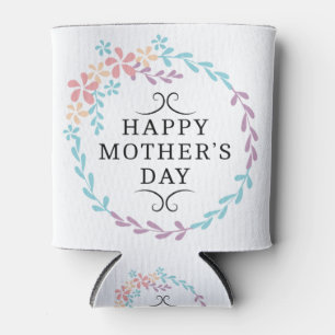 Rafraîchisseur Pour Canette Le jour de mère heureux, conception florale