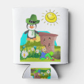 Rafraîchisseur Pour Canette le jour de saint-patrick pingouin leprechaun (Dos)