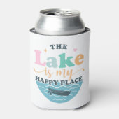 Rafraîchisseur Pour Canette Le lac est mon endroit heureux (Can devant)
