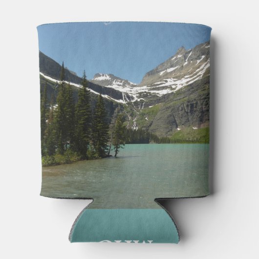 Rafraîchisseur Pour Canette Le lac Grinnell au parc national des Glaciers (Dos)