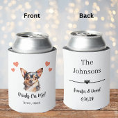 Rafraîchisseur Pour Canette Le Mariage Personnalisé Peut Se Refroidir