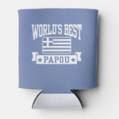 Rafraîchisseur Pour Canette Le meilleur papou du monde (Devant)