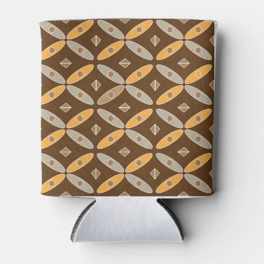 Rafraîchisseur Pour Canette Le Motif Batik indonésien peut refroidir (Devant)