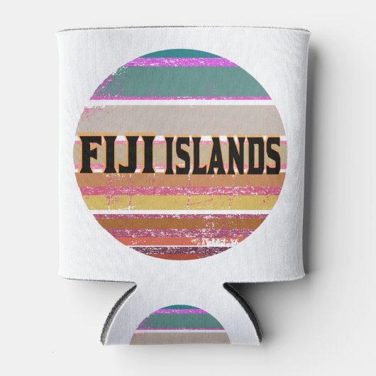 Rafraîchisseur Pour Canette Le paradis des îles Fidji (Devant)