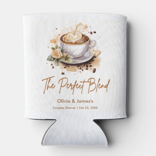 Rafraîchisseur Pour Canette Le Parfait Mélange Café Mariage Couples Douche (Dos)