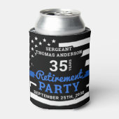 Rafraîchisseur Pour Canette Le Parti de la retraite de la police privilégie un (Can devant)