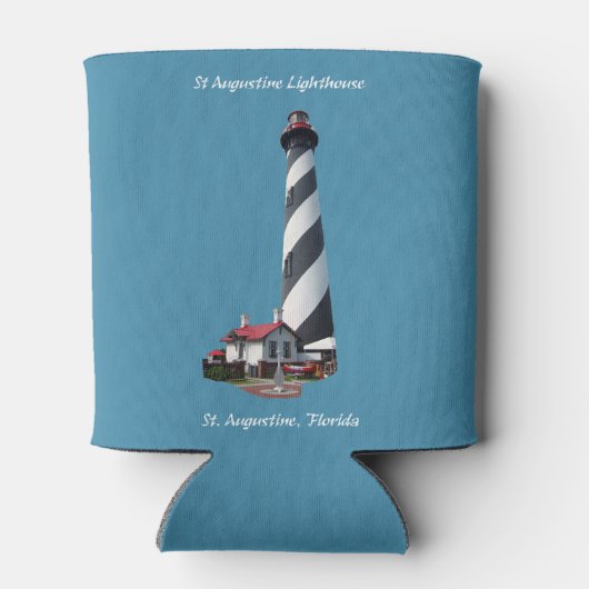 Rafraîchisseur Pour Canette Le phare St Augustine peut refroidir (Dos)