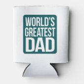 Rafraîchisseur Pour Canette Le plus grand papa du monde (Devant)