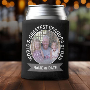 Rafraîchisseur Pour Canette Le plus grand papa grand-père du monde Modèle ph