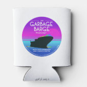 Rafraîchisseur Pour Canette Le Podcast Podcast Garbage Bière/Can Coozy! (Dos)