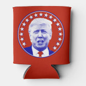 Rafraîchisseur Pour Canette Le président Donald Trump en rouge (Devant)