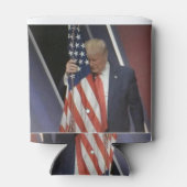 Rafraîchisseur Pour Canette Le président Trump accablé le drapeau américain (Dos)