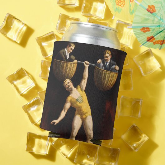 Rafraîchisseur Pour Canette Le Sandow Eugen Sandow Vaudeville Weightlifter (Été in situ)