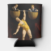 Rafraîchisseur Pour Canette Le Sandow Eugen Sandow Vaudeville Weightlifter (Devant)