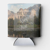 Rafraîchisseur Pour Canette Le Seigneur est mon Rocher - Ps 18:2 (Devant)