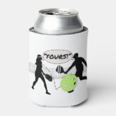 Rafraîchisseur Pour Canette "Le tien !" Double Pickleball (Can devant)