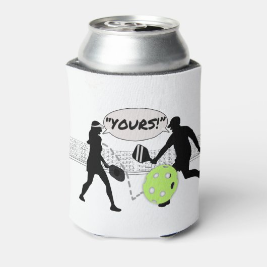 Rafraîchisseur Pour Canette "Le tien !" Double Pickleball (Can Dos)