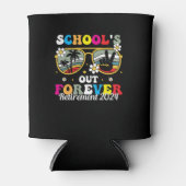 Rafraîchisseur Pour Canette L'école est à la retraite pour toujours 2024 (Devant)