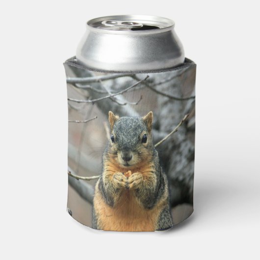 Rafraîchisseur Pour Canette L'écureuil mange une noix (Can Dos)