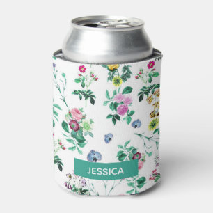 Rafraîchisseur Pour Canette Léger bel été Floral Personnalisé