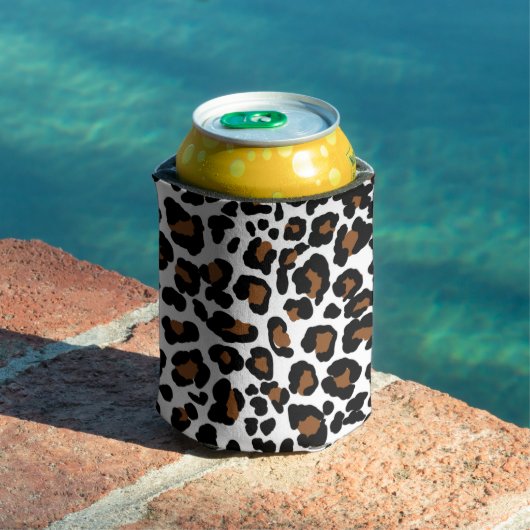 Rafraîchisseur Pour Canette Leopard Big Cat Fur Motif Imprimer (Piscine in situ)